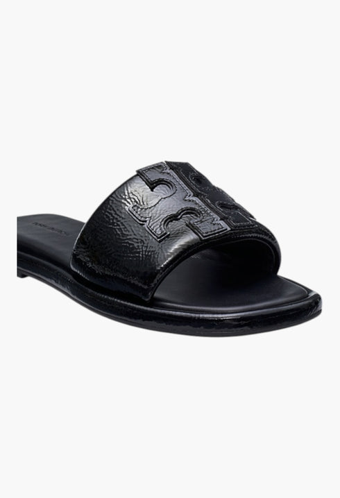 Perfect Black - Double T Sport Slide - GLAM MODA